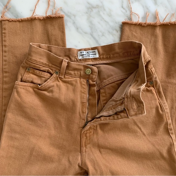 Vintage ST JOHN High Rise Mom Jeans • Sz 6 - Picture 7 of 11